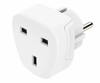 Ładowarka i akumulator HAMA ADAPTER PODRÓŻNY BASIC GNIAZDO UK -> WTYK EU